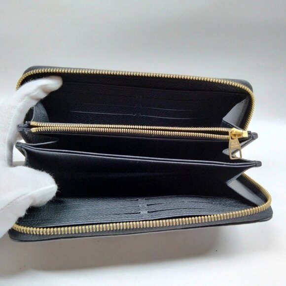 Louis Vuitton LV Long Wallet Black Monogram Empreinte 420-071625 - Picture 5 of 9